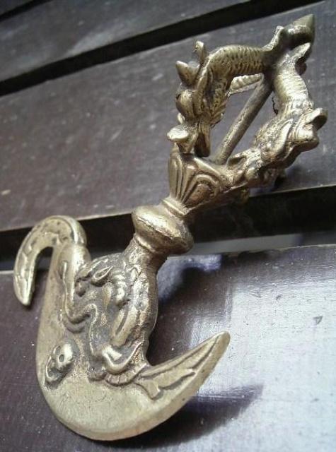 ☆即決☆真鍮製 カルタリ刀 11.5センチ 密教法具 < インテリア/ライフ ☆即決☆真鍮製 カルタリ刀 11.5センチ 密教法具 < インテリア/ライフの