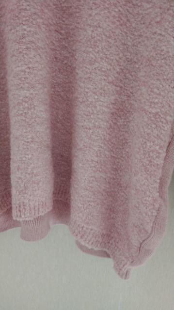 プードル風Vネックピンク春ニット◆定価13200円/日本製◆迄セット割 < 女性ファッション プードル風Vネックピンク春ニット◆定価13200円/日本製◆迄セット割 < 女性ファッションの