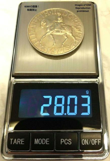 エリザベス女王2世 在位25周年記念硬貨 1977年 大型硬貨 直径38.4mm ELIZABETH II DG REGFD < ホビー  エリザベス女王2世 在位25周年記念硬貨 1977年 大型硬貨 直径38.4mm ELIZABETH II DG REGFD < ホビーの