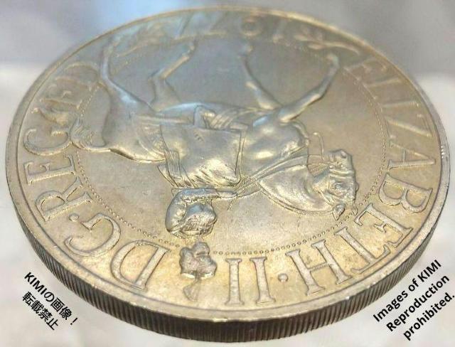 エリザベス女王2世 在位25周年記念硬貨 1977年 大型硬貨 直径38.4mm ELIZABETH II DG REGFD < ホビー  エリザベス女王2世 在位25周年記念硬貨 1977年 大型硬貨 直径38.4mm ELIZABETH II DG REGFD < ホビーの