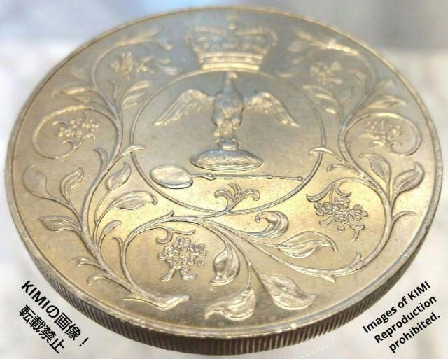 エリザベス女王2世 在位25周年記念硬貨 1977年 大型硬貨 直径38.4mm ELIZABETH II DG REGFD < ホビー  エリザベス女王2世 在位25周年記念硬貨 1977年 大型硬貨 直径38.4mm ELIZABETH II DG REGFD < ホビーの