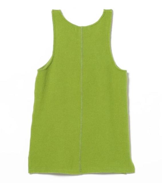 レディース ストレッチ リブ タンクトップ【GREEN】 < 女性ファッション  レディース ストレッチ リブ タンクトップ【GREEN】 < 女性ファッションの