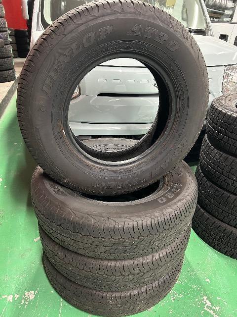 7072075)激安中古乗用タイヤダンロップグランドトレック4本ハイラックスジムニーシエラコモエスクード195/80R15送料無料 < 自動車/バイク 7072075)激安中古乗用タイヤダンロップグランドトレック4本ハイラックスジムニーシエラコモエスクード195/80R15送料無料 < 自動車/バイク