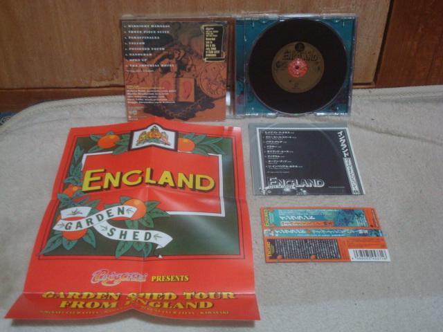 【DU特典紙ジャケット/帯付CD】聴耳〜ライブ・イン・ジャパン / イングランド(ENGLAND) < CD/DVD/ビデオ  【DU特典紙ジャケット/帯付CD】聴耳〜ライブ・イン・ジャパン / イングランド(ENGLAND) < CD/DVD/ビデオの