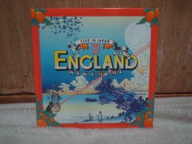 【DU特典紙ジャケット/帯付CD】聴耳〜ライブ・イン・ジャパン / イングランド(ENGLAND) < CD/DVD/ビデオ  【DU特典紙ジャケット/帯付CD】聴耳〜ライブ・イン・ジャパン / イングランド(ENGLAND) < CD/DVD/ビデオの