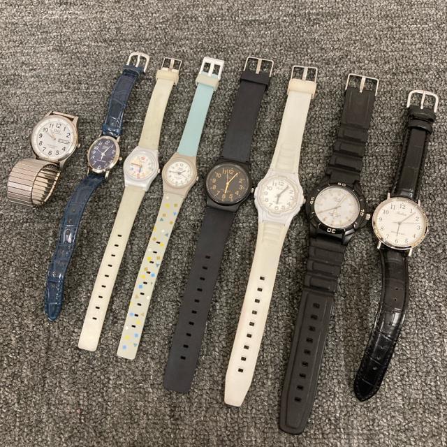 即決 Q&Q 腕時計 まとめ売り8本セット < 女性アクセサリー/時計  即決 Q&Q 腕時計 まとめ売り8本セット  < 女性アクセサリー/時計の