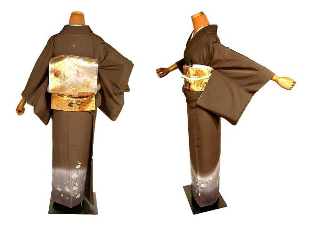 【最高級】【未使用品】 染色作家【安達華生】暈染め 金彩 籬光琳椿 1紋 色留袖 身丈155.5cm 裄丈65.5cm T3566 < 女性ファッション 【最高級】【未使用品】 染色作家【安達華生】暈染め 金彩 籬光琳椿 1紋 色留袖 身丈155.5cm 裄丈65.5cm T3566 < 女性ファッションの