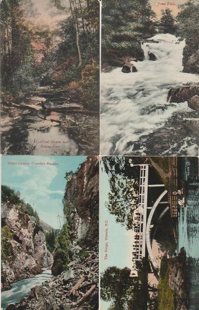 カナダ 古い時代の絵はがき 4種【F-17】 < ホビー カナダ 古い時代の絵はがき 4種【F-17】 < ホビーの