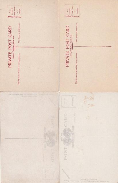 カナダ 古い時代の絵はがき 4種【F-17】 < ホビー カナダ 古い時代の絵はがき 4種【F-17】 < ホビーの