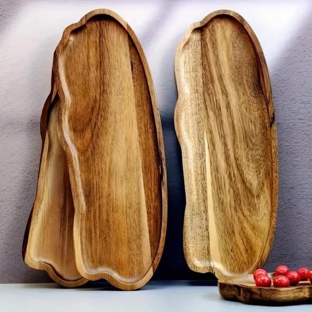 超お買い得790円★シックなアカシアウッドの雲形トレイ - ホームデコ、ジュエリーディスプレイ&屋外使用に最適 モデルC < インテリア/ライフ  超お買い得790円★シックなアカシアウッドの雲形トレイ - ホームデコ、ジュエリーディスプレイ&屋外使用に最適 モデルC < インテリア/ライフの