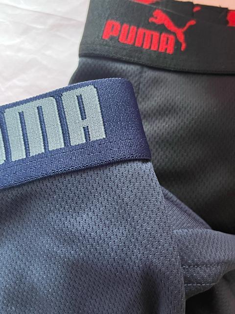 Lサイズ!2枚組!高貴紳士的!PUMA!ブランド品!前開きあり!サラッと着心地メッシュ素材!快適な!しっかり品質ボクサーブリーフ! < 男性ファッション  Lサイズ!2枚組!高貴紳士的!PUMA!ブランド品!前開きあり!サラッと着心地メッシュ素材!快適な!しっかり品質ボクサーブリーフ! < 男性ファッションの