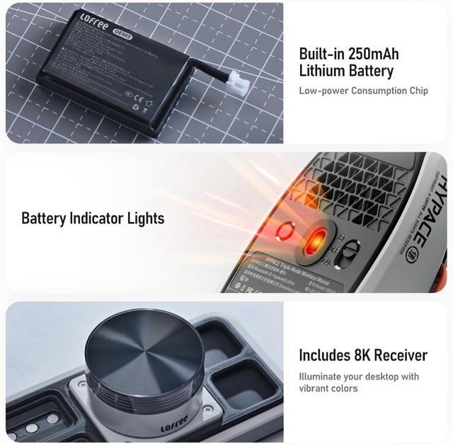 新品、未開封■LOFREE Hypace 超軽量ワイヤレスゲーミングマウス 47g クレヨングレー < PC本体/周辺機器  新品、未開封■LOFREE Hypace 超軽量ワイヤレスゲーミングマウス 47g クレヨングレー < PC本体/周辺機器の