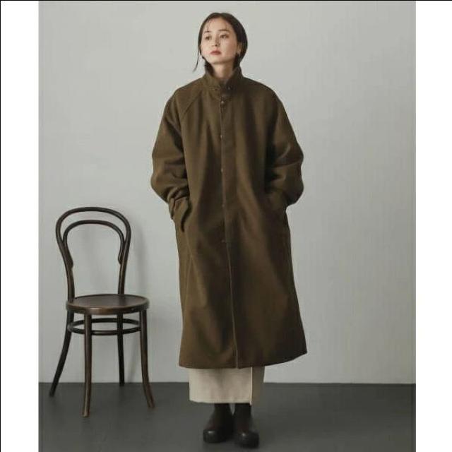 SENSE OF PLACE URBAN RESEARCH バルマカーンコート ステンカラーコート キャメル ブラウン メルトン < ブランド SENSE OF PLACE URBAN RESEARCH バルマカーンコート ステンカラーコート キャメル ブラウン メルトン < ブランドの