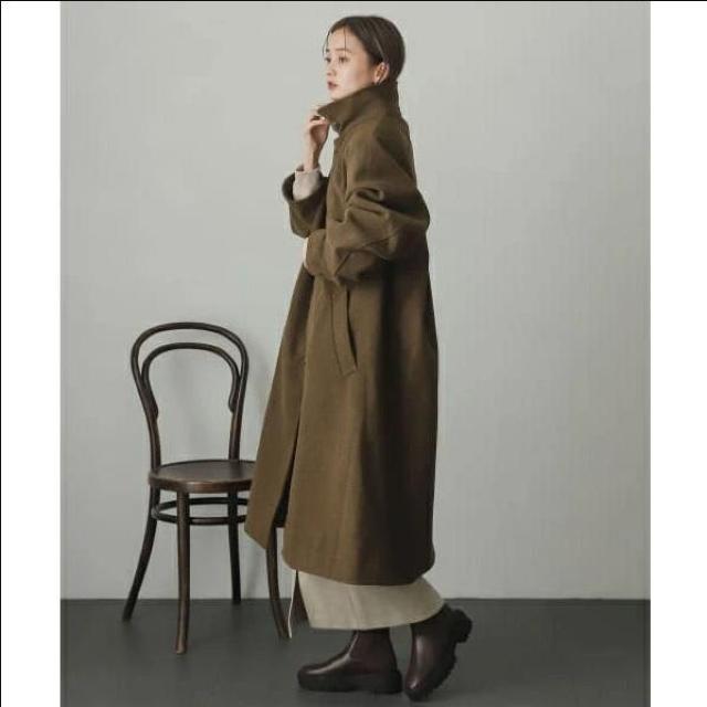 SENSE OF PLACE URBAN RESEARCH バルマカーンコート ステンカラーコート キャメル ブラウン メルトン < ブランド SENSE OF PLACE URBAN RESEARCH バルマカーンコート ステンカラーコート キャメル ブラウン メルトン < ブランドの