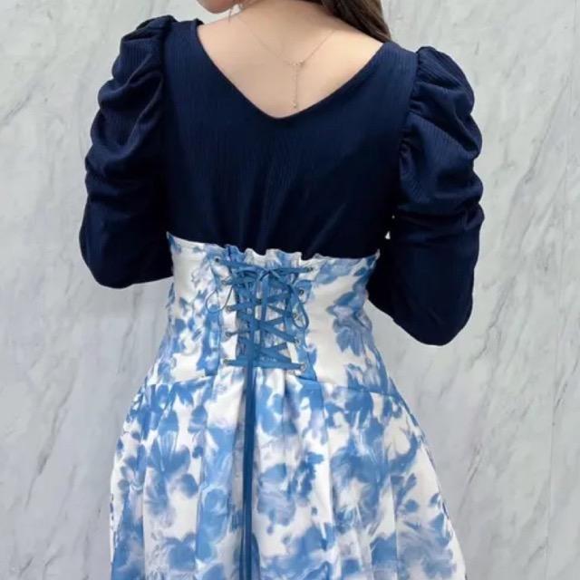 新品★dazzlin★3Dフラワーコルセットワンピース★ < ブランド 新品★dazzlin★3Dフラワーコルセットワンピース★ < ブランドの