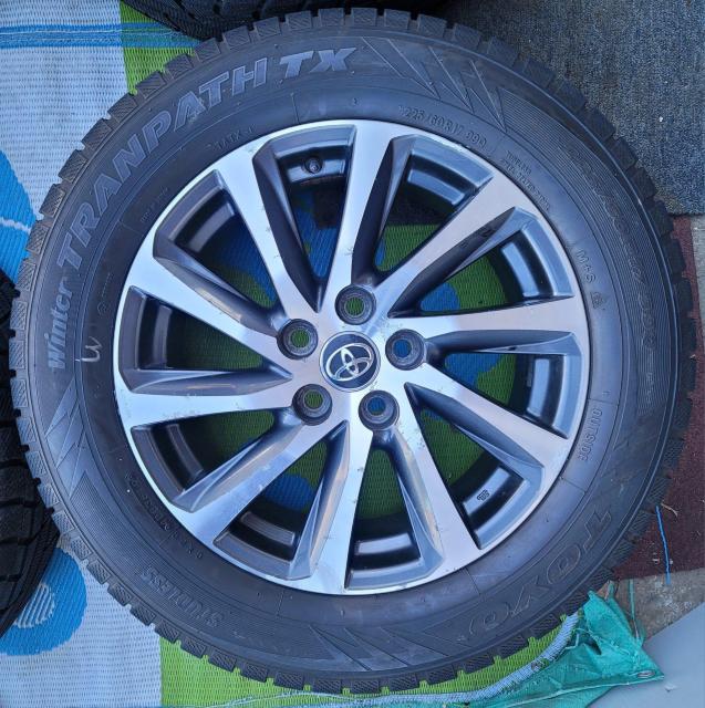 TOYOTA 30 �A���t�@�[�h �����z�C�[��17�C���` 6.5J+33 PCD114.3�X�^�b�h���X�^�C���t��4�{�Z�c�gTOYO �� ������/�o�C�N