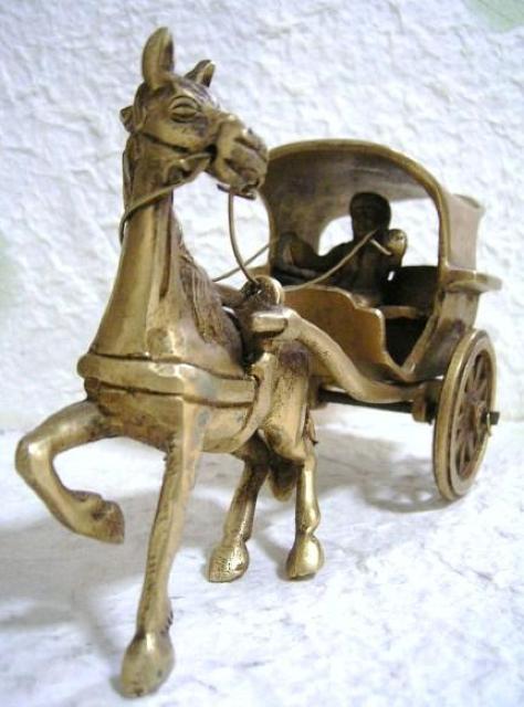 ☆即決☆真鍮製 馬車 15センチ < インテリア/ライフ  ☆即決☆真鍮製 馬車 15センチ < インテリア/ライフの