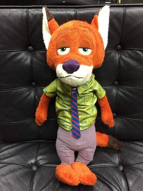 新品 ディズニー ズートピア ニック BIG ぬいぐるみ < おもちゃ  新品 ディズニー ズートピア ニック BIG ぬいぐるみ  < おもちゃの
