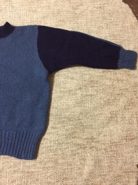 657.編み機☆配色セーター☆ブルー系 < ペット/手芸/園芸  657.編み機☆配色セーター☆ブルー系 < ペット/手芸/園芸の