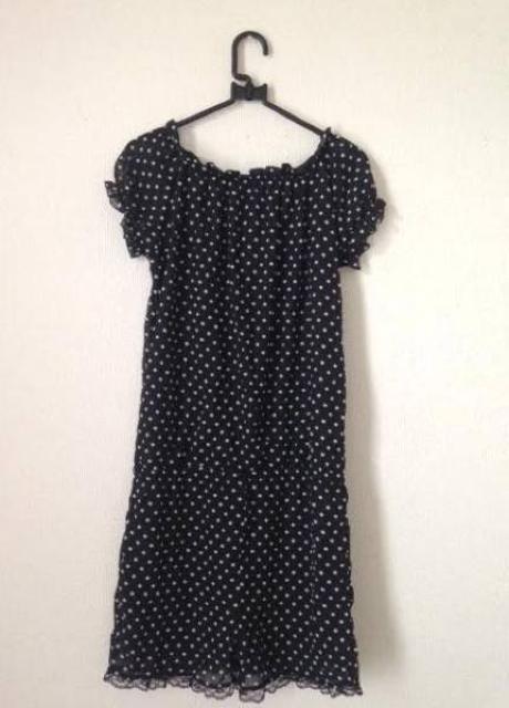 JIGGY■ドット さらさら レース オールインワン ワンピース M < 女性ファッション  JIGGY■ドット さらさら レース オールインワン ワンピース M < 女性ファッションの