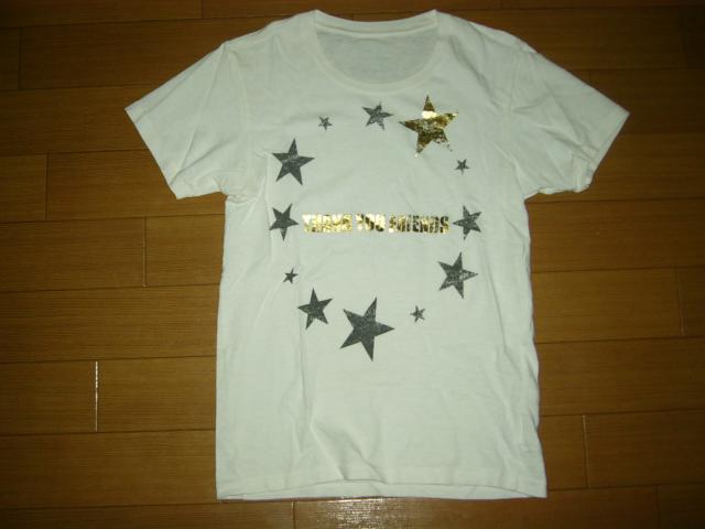 M エム Tシャツ XS 白 星☆サークルロゴ  ラメ カットソー TMT < ブランド  M エム Tシャツ XS 白 星☆サークルロゴ  ラメ カットソー TMT  < ブランドの