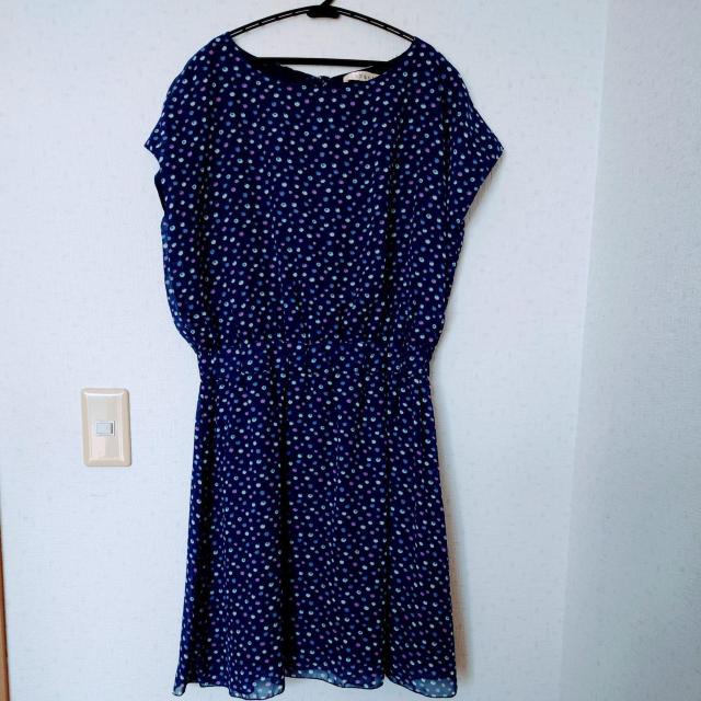 rarant◇ワンピース9号ブルー系◇中古美品 < 女性ファッション  rarant◇ワンピース9号ブルー系◇中古美品  < 女性ファッションの