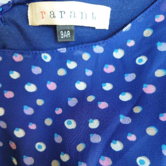 rarant◇ワンピース9号ブルー系◇中古美品 < 女性ファッション  rarant◇ワンピース9号ブルー系◇中古美品 < 女性ファッションの