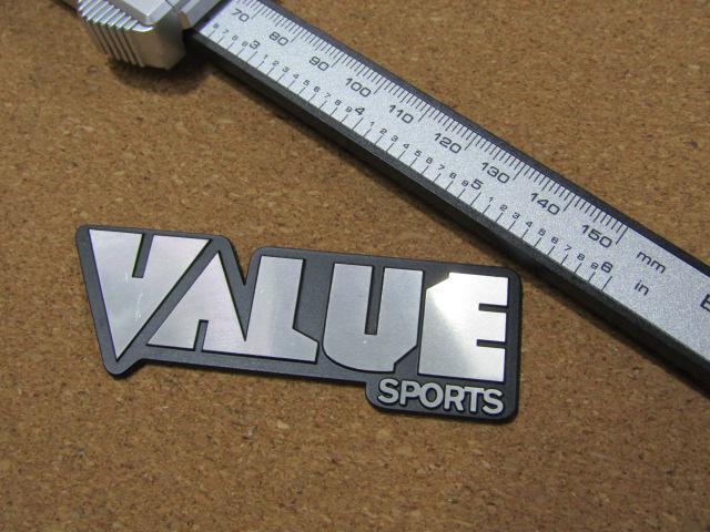 ● VALUE sportsバリュースポーツ 軽量アルミ製フレキションエンブレム < 自動車/バイク ● VALUE sportsバリュースポーツ 軽量アルミ製フレキションエンブレム < 自動車/バイク