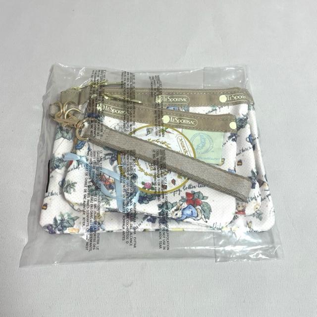 ★新品★LeSportsac レスポートサック ピーターラビット 3連ポーチ コスメポーチ 3455 セット 送料無料 < 女性ファッション  ★新品★LeSportsac レスポートサック ピーターラビット 3連ポーチ コスメポーチ 3455 セット 送料無料 < 女性ファッションの