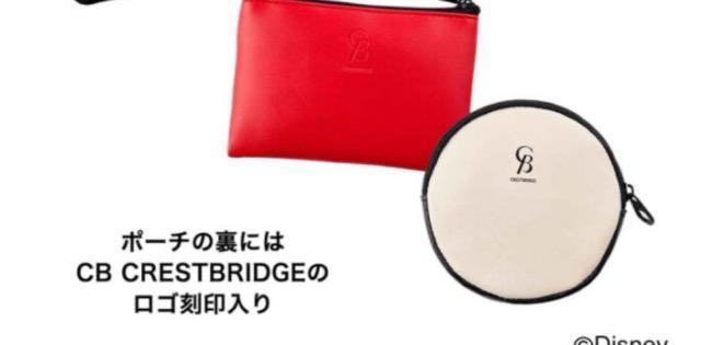 sweet�G���t�^��CB CRESTBRIDGE �~�b�L�[���~�j�[ �|�[�`