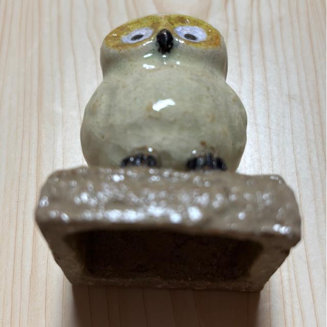 中古美品★フクロウ 陶器製 爪楊枝入れなど < インテリア/ライフ 中古美品★フクロウ 陶器製 爪楊枝入れなど < インテリア/ライフの