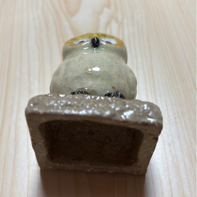 中古美品★フクロウ 陶器製 爪楊枝入れなど < インテリア/ライフ 中古美品★フクロウ 陶器製 爪楊枝入れなど < インテリア/ライフの