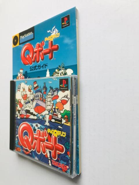 チョロQマリン Qボート 公式ガイド 攻略本セット PS Choro Q Marine Boat Guide Book < ゲーム本体/ソフト チョロQマリン Qボート 公式ガイド 攻略本セット PS Choro Q Marine Boat Guide Book < ゲーム本体/ソフトの
