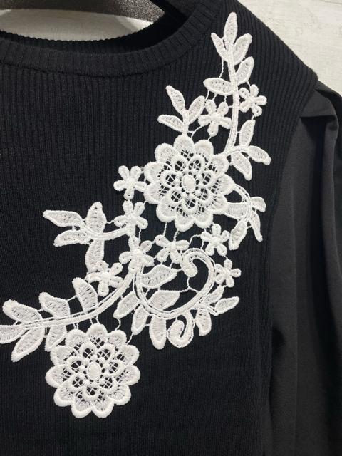 新品☆LL♪きれいめ可愛い♪ジャンスカ&お花モチーフトップス♪☆Q389 < 女性ファッション 新品☆LL♪きれいめ可愛い♪ジャンスカ&お花モチーフトップス♪☆Q389 < 女性ファッションの