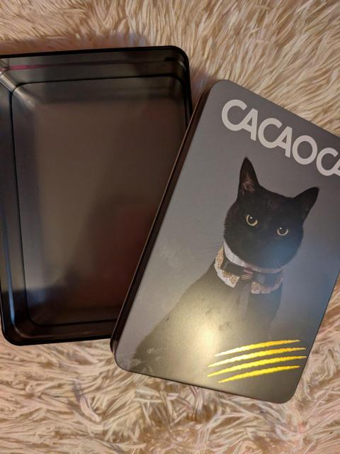 CACAO CAT☆黒猫デザイン缶(缶のみ) < インテリア/ライフ CACAO CAT☆黒猫デザイン缶(缶のみ) < インテリア/ライフの