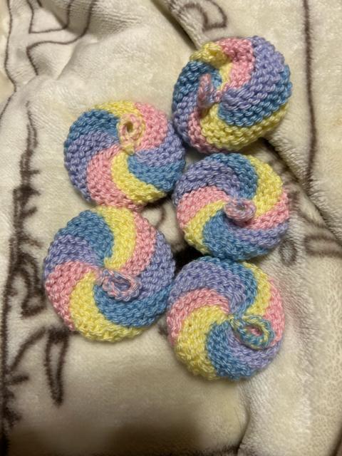 カラフルアクリルタワシ5点セット < 女性ファッション カラフルアクリルタワシ5点セット < 女性ファッションの