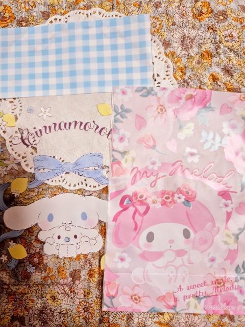 お裾分け☆Sanrioラッピングバック2枚☆ < インテリア/ライフ お裾分け☆Sanrioラッピングバック2枚☆ < インテリア/ライフの