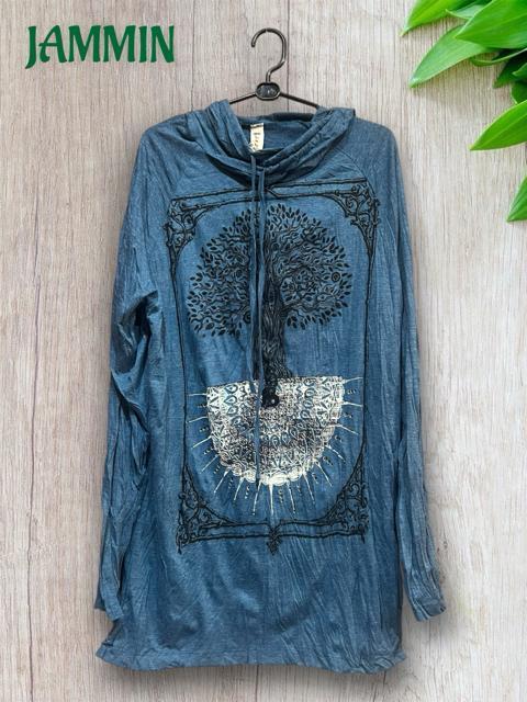 ツリーオブライフロンT アジアン ヒッピー エスニック ツリーオブライフ < 男性ファッション ツリーオブライフロンT アジアン ヒッピー エスニック ツリーオブライフ < 男性ファッションの