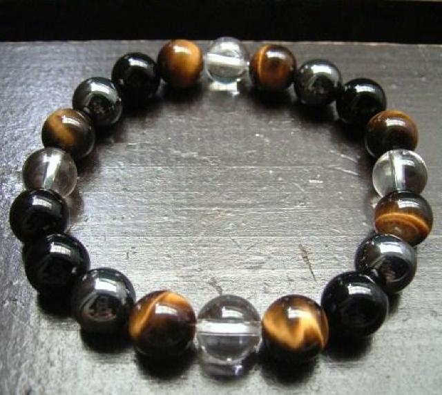 ☆金運・お守り・健康☆タイガーアイxヘマタイトxオニキス < 女性アクセサリー/時計 ☆金運・お守り・健康☆タイガーアイxヘマタイトxオニキス < 女性アクセサリー/時計の