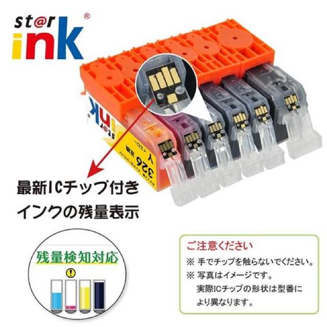 Canon ݊ CNJ[gbW BCI-325 BK + BCI-326 6F~2  PC{/Ӌ@ 