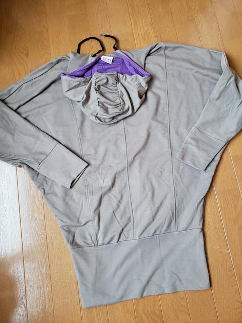 ☆USED☆LB-03☆ストレッチ地ドルマンパーカー < ブランド  ☆USED☆LB-03☆ストレッチ地ドルマンパーカー < ブランドの