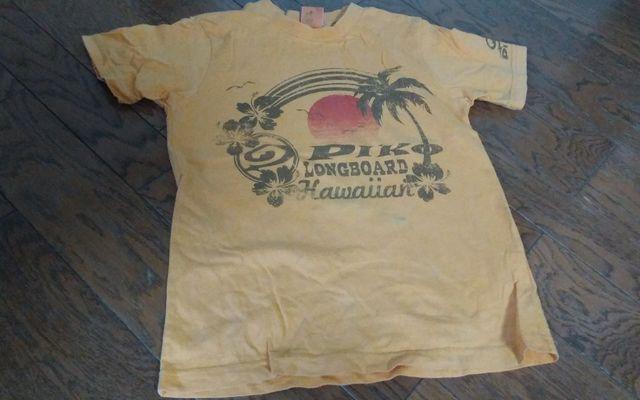 140 PIKO Hawaiian longboordwear オレンジ Tシャツ < キッズ/ベビー 140 PIKO Hawaiian longboordwear オレンジ Tシャツ < キッズ/ベビーの