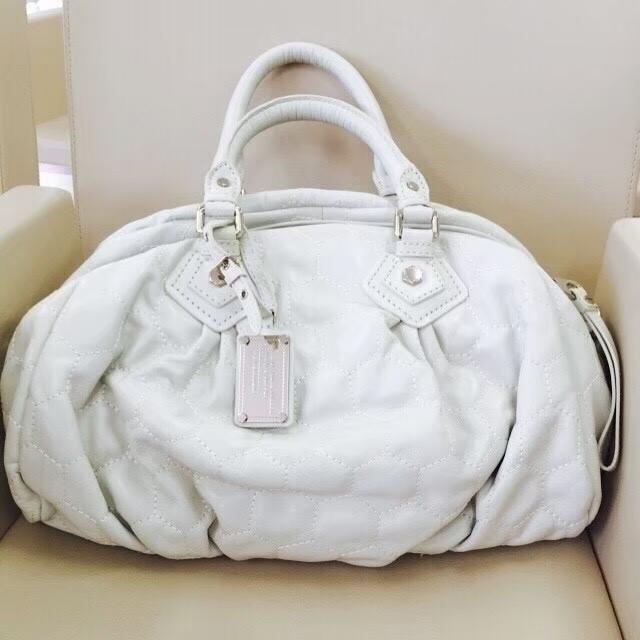 ◆Marc by Marc Jacobs/マークバイ◆ホワイト*ボストンバッグ★超美品!! < ブランド  ◆Marc by Marc Jacobs/マークバイ◆ホワイト*ボストンバッグ★超美品!!  < ブランドの