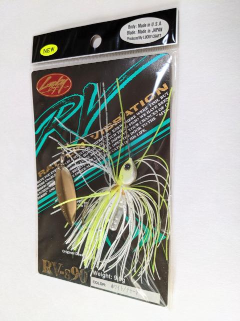 新品  ラッキークラフト   RV-s 90   ホワイト/チャート   < レジャー/スポーツ  新品  ラッキークラフト   RV-s 90   ホワイト/チャート    < レジャー/スポーツの