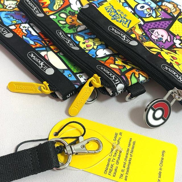 ★新品★LeSportsac レスポートサック ポケモン ピカチュウ ポーチ コスメポーチ 3455 セット 送料無料 < 女性ファッション  ★新品★LeSportsac レスポートサック ポケモン ピカチュウ ポーチ コスメポーチ 3455 セット 送料無料 < 女性ファッションの