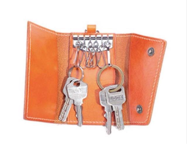 新品未使用 キーケース メンズ レディース おしゃれ 革 レザー ブラウン < 男性ファッション  新品未使用 キーケース メンズ レディース おしゃれ 革 レザー ブラウン < 男性ファッションの