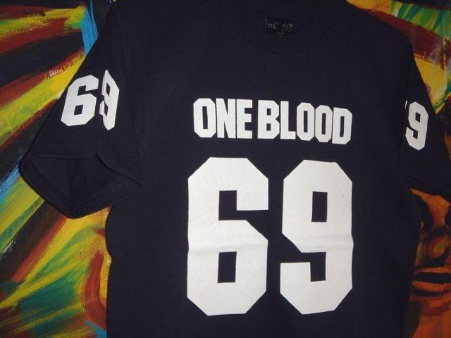 M-69 オリジナル One Blood 69 Tシャツ ルーツ ロック レゲエ ラスタ < 男性ファッション  M-69 オリジナル One Blood 69 Tシャツ ルーツ ロック レゲエ ラスタ < 男性ファッションの