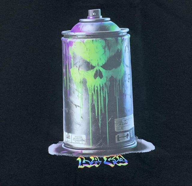 新品 LAG2 Street Wear Spray Can グラフェティ 黒 2XL < 男性ファッション 新品 LAG2 Street Wear Spray Can グラフェティ 黒 2XL < 男性ファッションの