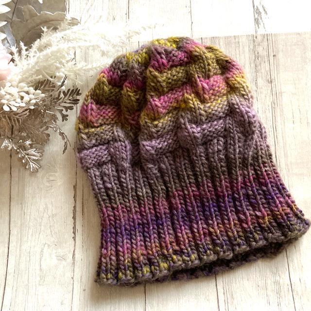 ☆ハンドメイド/キッズ向け・ニット帽B < キッズ/ベビー  ☆ハンドメイド/キッズ向け・ニット帽B  < キッズ/ベビーの