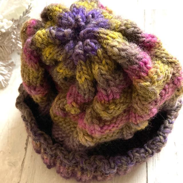 ☆ハンドメイド/キッズ向け・ニット帽B < キッズ/ベビー  ☆ハンドメイド/キッズ向け・ニット帽B < キッズ/ベビーの